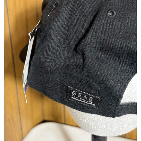 NWT Vintage 1996 Woodbine Breeders' Cup Embroidered Hat Cap Black Adjustable 90s - Picture 4 of 7